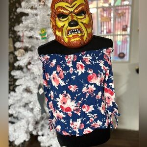 Gypsies and Moondust Floral Off-Shoulder Top